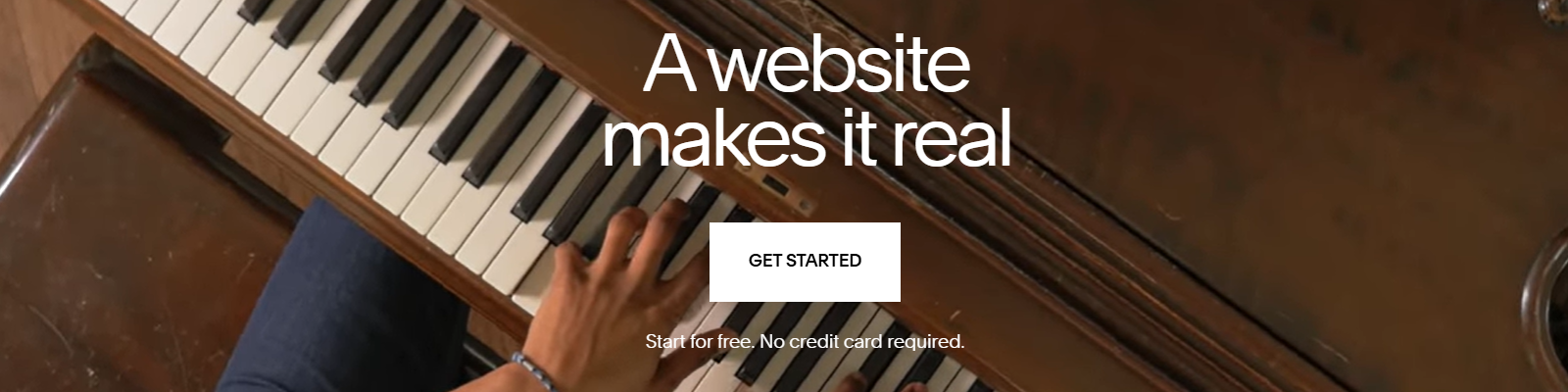 Squarespace website builder screenshot